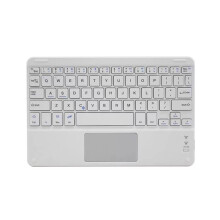 Kabellose Touchpad-Tastatur für Tablets White M