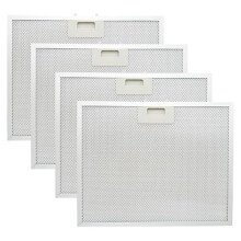 4Pcs WB02X11011 Range Hood Grease Filter Replacement for GE JV636H1SS JV636H2SS JV536H1SS JV536H2SS JV535H1WW JV635H1BB