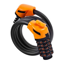 Bicycle Combination Lock Thickened Steel Cable Lock Outdoor Mountain Bike Anti-Theft Locks