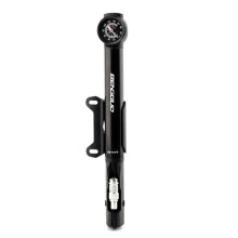 BENGGUO 160PSI Bike Pump with Gauge Aluminium Alloy CNC Bicycle Hand Tire Air Inflator Schrader Presta Valve Cycling Accessories