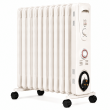 (Thermostat and Timer, 2.5kW) MYLEK Oil Filled Radiator - Thermostat