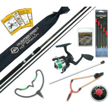 10ft Carbon-X Coarse Fishing Starter Kit with Match Rod &amp; HP200XR Reel