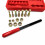 Universal 15 Piece Metric Thread Chaser Set Thread Rethreading Kit M6 M8 M10 with Case 6