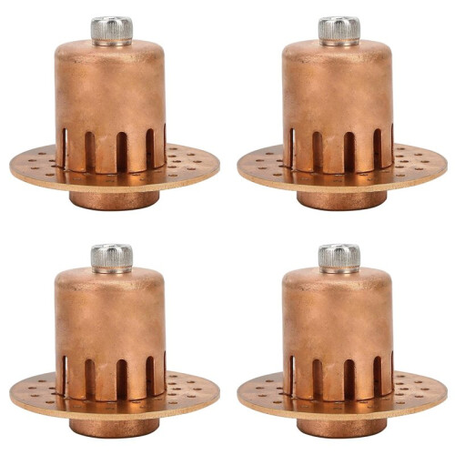 4X Placa de Bolha de Cobre de 2 Polegadas (OD54mm) para Coluna de Refluxo de 2 Polegadas, Conjunto de Destilação de Coluna de Vidro Doméstico 1