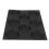 4X Silicone Hamburger Bread Forms Perforated Bakery Molds Non Stick Baking Sheets Fit Half Pan Size 5