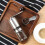 Manual Coffee Grinder - Hand Coffee Mill with Ceramic Burrs 6 Adjustable Settings - Portable Hand Crank (Straight) 7