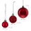 Christbaumkugeln-Set, Matt/Glänzend/Glitzer-Finish 4