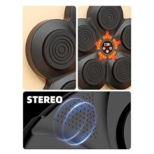 Boxing Traing Machine Wall Mat for Children, Music Boxing Equipment Wall Mounted Punching Training Device,Adult