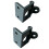 2 Pcs L-Shaped Hidden Side Mount Hinge, Concealed Electrical Distribution Cabinet Door Hinge 1