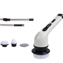 Aspirateur Électrique à Rotation 3 en 1, Brosse de Nettoyage Électrique pour Cuisine Salle de Bain Maison