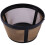 Reusable 4 Cup Basket  Replacement Coffee Filter -For  Permanent Coffee Filter for  Maker and Brewer (2 Pack]) 5