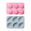 Easter Egg Mold 2 Pack Jumbo Easter Chocolate Mold Silicone Easter Egg Muffin Cupcake 2