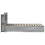 VidaXL vidaXL Bed Frame with Storage Grey Sonoma 100 x 200 cm Engineered Wood 2
