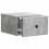 VidaXL vidaXL Wall-Mounted Bedside Cabinet with Drawer 2 pcs Concrete Grey 4