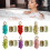 (Peach Round) Handmade Grapes Cluster Shaped Soaps,Grape Soap on a Rope,Cold Process Bath Soap 2