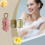 (Rose Gemstone) Handmade Grapes Cluster Shaped Soaps,Grape Soap on a Rope,Cold Process Bath Soap 3