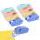 8 PCS Double Sided Tape Roller, Adhesive Scrapbook Tape Roller 80 Ft   Tape Runner Foldable Tapes 3