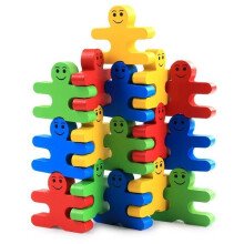 16 balanced figure blocks, creative educational toys, children's birthday gifts, balanced stacking toys for children