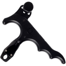 Bow Release 360 Adjustable Four Finger Compound Aluminum Alloy for Outdoor Archery Accessories Hunting Assistance