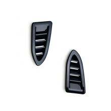Para Crosstrek Impreza 2024 Tablero Aire Acondicionado Salida Marco de VentilacióN Cubierta Embellecedor Accesorios Interiores - Negro