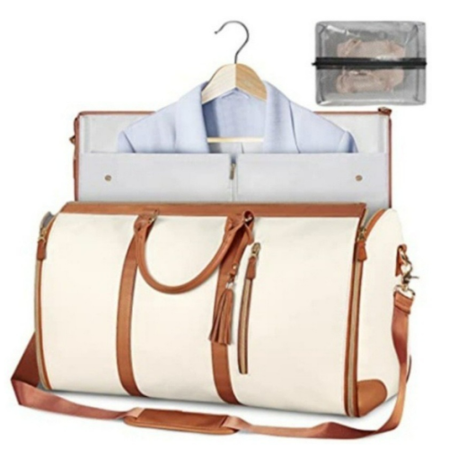 Business Suit Travel Folding Bag White 2