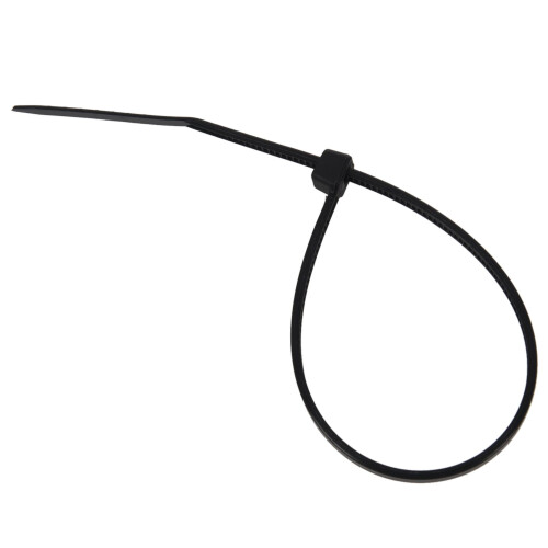 100 x 2.5mmx150mm Self-Lock Electric Cable Zip Cord Fixed Cable Ties Black 1