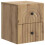 VidaXL vidaXL Wall-Mounted Bedside Cabinet 2 pcs Artisan Oak Engineered Wood 2