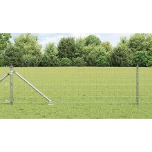 vidaXL Welded Wire Fence with Spikes 50 x 0.6 m (W x H)