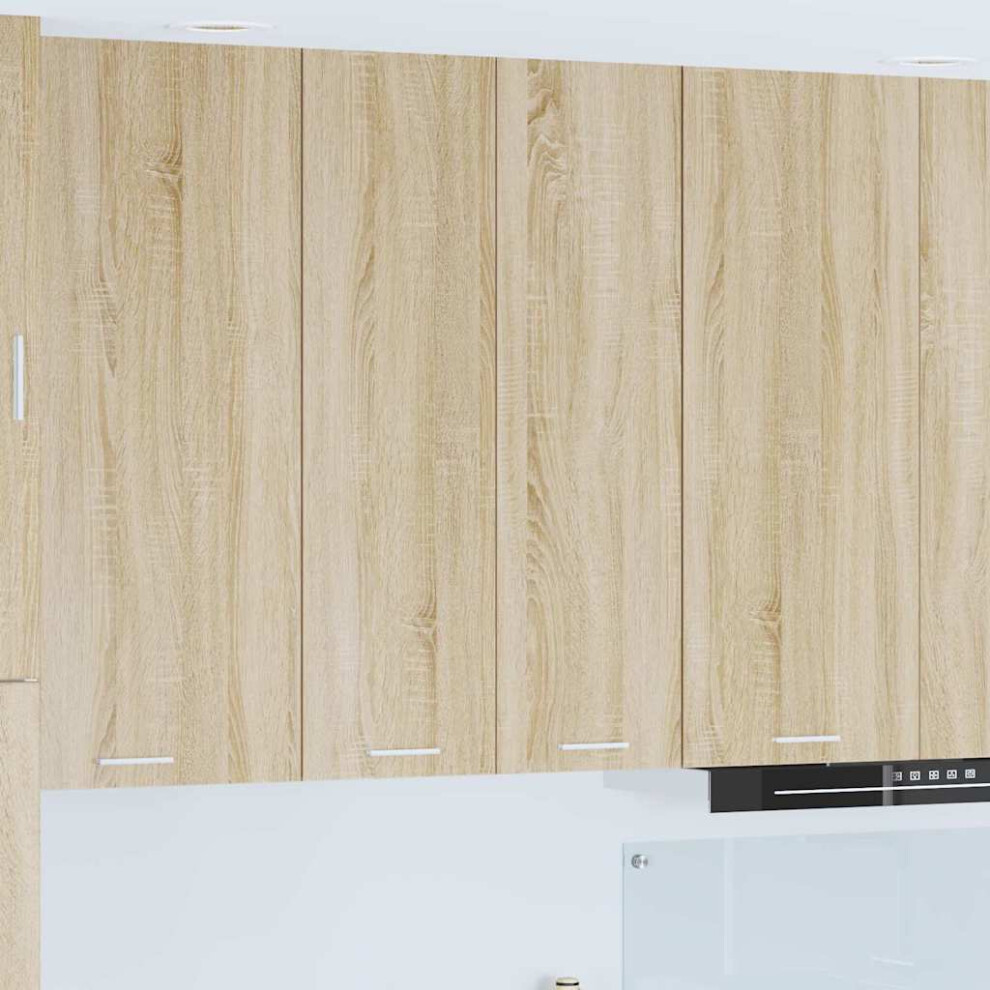 Vidaxl Hanging Cabinet Sonoma Oak 60 X 31 X 100 Cm Engineered Wood - Image 3