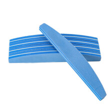 10Pcs Foam Nail File Blocks, 100/180 Grit Double-Sided Emery Board, Reusable Manicure Tools for Nail Shaping