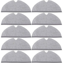 10 Replacement Mop Pads for Xiaomi Roborock S4 / S50 / S51 / S55 / S5 / S5 Max / S6 / S6 Pure / S6 MaxV / Q5 / Q5 Pro / Q5