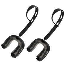 Football Mouth Guard, 2Pack Youth Mouth Guard Soft Mouthpiece, Professional Sports MouthGuard Black