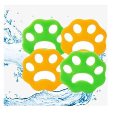 Dog Hair Removal Balls - 4 Pieces - Polyurethane Glue - Durable - For Dogs