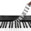 Beginner's Guide to Piano Notes - Removable Silicone Piano Note Labels - 88 Full-Size Keys 1