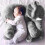 Pillow - Elephant - 60cm - Soft Plush - PP Cotton - Simple Design 1