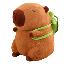 Capybara Plush Backpack, Capybara Stuffed Animal Toys, Holiday Gifts for Children, 9.06 Inch Plush Doll