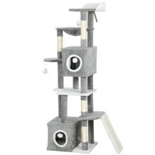 Albero per gatti torre di gioco 48 x 40 x 165 cm base anti ribaltamento