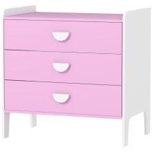 Kindercommode 3 lades 60 x 40 x 60 cm speelse opbergruimte bevordert autonomie