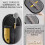 Anti-static pet glove - 24 x 18 cm - Bidirectional bristles - Electrostatic grip - Reusable 2