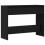 VidaXL vidaXL Console Table Black Oak 100 x 35 x 76.5 cm Engineered Wood 2