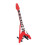 Lebensechtes E-Gitarrenmodell Mini 9