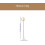 Gold Trident Halloween Cosplay Prop Poseidon Neptune Devil Plastic 123cm Gold 4