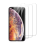 iPhone X/Xs karkaistu lasi näytönsuoja (3 kpl) 4