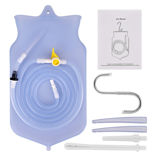 2X 2000Ml Verstopfung Flusher Damen Hygiene Einlauf Beutel Sets 2