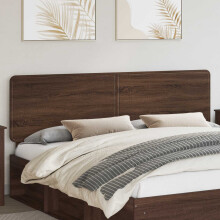 vidaXL Headboard Brown Oak Engineered wood