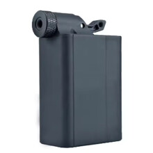 Portable 130PSI Electric Air Pump for Bicycle Tire Presta Schrader Valve Dual 480mAh Batteries Type-C Fast Charging