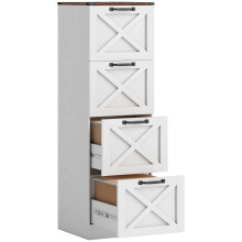 Cajonera de Escritorio Blanco 40 x 40 x 131 cm