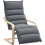 Homcom Sillón de Salón Gris 67 x 114 x 105 cm 1