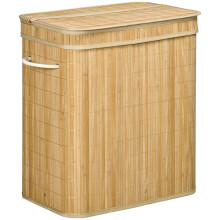 Cesto Ropa Sucia Marrón 54.2 x 35.2 x 59.5 cm