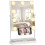 Homcom Espejo de Maquillaje Blanco 28.6 x 8 x 41 cm 1